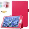QYiD Custodia per Galaxy Tab 4 8.0 SM-T330, Ultra Sottile e Leggero Custodia Supporto con Auto Sleep/Wake Feature per Samsung Galaxy Tab 4 8-Pollici Tablet SM-T330, SM-T331, SM-T335, SM-T337, Rose