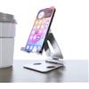 Generic 2025 Nuovo - Supporto Universale Pieghevole per Telefono (Nero) - Supporto Compatto Regolabile per Smartphone In Alluminio - Compatibile con iPhone 16 15 14 13 Pro Xs Xs Max Xr, Tutti i Telefoni
