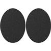 SOULWIT Cuscinetti Auricolari Tessuto Scrims Ricambio per Sennheiser HD600/HD650/HD598/HD580/HD565/HD545 Cuffie, Protezioni Antipolvere in Schiuma per Cuffie - Nero