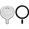 Generic Base Adattatore Magnetico per Insta360 Flow, Mobile Gimbal Magafe Espansione Parti Accessori per Insta360 Flow