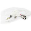 ABLET Cavo HIFI con maschio bilanciato da 4,4 mm per cuffie Audeze LCD-2, LCD-3, LCD-4, LCD-X, LCD-XC e cavo audio placcato argento SONY WM1A, NW-WM1Z, PHA-2A