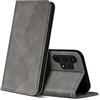 ZONNAVI Cover per Samsung Galaxy A32 4G, Flip Custodia Pelle PU con [Slot Cart] [Supporto Stand] [Magnetica], Cover a Libro Portafoglio per Samsung Galaxy A32 4G (Grigio)
