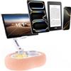 TRYONE Supporto per Tablet e Leggio a Cuscino per E-Reader con 2 Vassoi Rimovibili & Cuscino Morbido in Peluche per Letto/Grembo, compatibile con iPad/Kindle/ Kobo/iPhone/Android/Altri Dispositivi 4,7-16.1