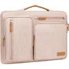 MOSISO 15 pollici Custodia Laptop Compatibile con MacBook Air 15 Dell XPS | 15 pollici Borsa PC per M5 M4 M3 M2 2026-2023, Lato Aperto Borsa con 4 Cerniera Tasche&Maniglia, Cachi