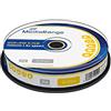 MediaRange MR451 Confezione Dvd+RW, Argento
