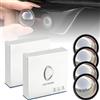 Generico Protezione per obiettivo telecamera auto, 2 pezzi in vetro temperato HD trasparente, durezza 9H, antigraffio, impermeabile e antipolvere (4-pack)