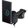 iOttie Auto Sense 2 Dash & Windshield Car Phone Holder con Qi Wireless Charging - Auto Bloccaggio Telefono Mount & Charger per Google Pixel, iPhone, Galaxy, Huawei, LG. Adattatore di alimentazione non