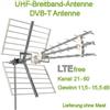 emme esse ANTENNA DIGITALE TERRESTRE TV DIRETTIVA UHF DVBT EMME ESSE LTE 4G 37 ELEMENTI