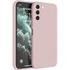 HAFFAN Custodia in Silicone TPU Compatibile con Samsung Galaxy S22 (6.1 inches), Cover Case Protettiva per Cellulare - Polvere di sabbia