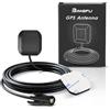 Bingfu Antenna GPS Autoradio Connettore WICLIC Antenna di Navigazione Attiva Auto Impermeabile per Autosterzo Sistema di Navigazione con Porta WICLIC