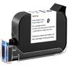 Eurannit W6900K Cartuccia d'inchiostro ad asciugatura rapida, 12,7 mm, nero, per stampante a getto d'inchiostro E55/E15/E98/E11/E12/E16