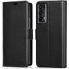 Verco Custodia a libro per Honor Magic V2 Case Custodia a libro per Honor Magic V2 Case [funzione carte di credito/leggio], nero (10006404_51)