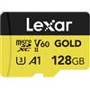 Lexar microSDXC Gold Series UHS-II 128GB V60