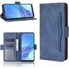 BellaCase Custodia Oneplus Nord N100 [Custodia portafoglio] [Staffa] [Slot per schede] [Flip Cover magnetica] Compatibile con lo smartphone Oneplus Nord N100(Blu)