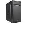 TOOQ TQC-4702U3C-B - Case minitower Micro-ATX/Mini-ITX, 1xUSB 3.0, 2xUSB 2.0, Audio HD, Nero