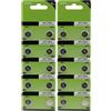 Tmboryuu 20 pezzi/10 pezzi AG7/LR927/395 Batteria per orologio Affidabilità Prestazioni 1.5V Batterie a Bottone Per Piccola Elettronica Tensione Stabile Batteria