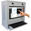 Techly Professional 105780 Armadio di Sicurezza per PC, Monitor Touch LCD e Tastiera Grigio Senza Vetro Grigio