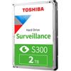 TOSHIBA S300 SURVEILLANCE 3.5 2000 GB SERIAL ATA III