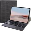 Vowor Tastiera Per Microsoft Surface Go, Rimovibile Magnetica Sottile Pelle Cover Surface Go 3 2021 / Go 2 Custodia Con Tastiera Bluetooth Wireless Keyboard con Trackpad (Nero)