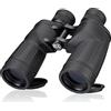 BRESSER Astro & Marine - Binocolo SF 7 x 50 WP con messa a fuoco singola, corpo in magnesio leggero, impermeabile e riempito con azoto, Nero