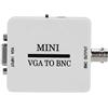 VBESTLIFE Convertitore VGA a BNC, Adattatore Video HD VGA a BNC Mini convertitore 1080P per videoconferenza Monitor Home Theater HDTV, TV, Computer, ECC.