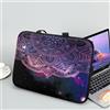 ENEN Custodia Borsa per Laptop, per 13-15,6 Pollici Computer Portatile, Custodia Protettiva PC in Neoprene Elastico Impermeabile Sleeve per Laptop, Stampa de Mandala (viola 2,17 Pollici)