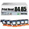 AWDAXC 84 85 C5019A C9420A C9421A C9422A C9423A C9424A Testina Di Stampa, Compatibile Per HP 10ps 120 120nr 130 130gp 130nr 130r 20ps 30 30n 50ps 90 90gp 90r Stampanti 6 pcs