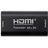 Nanocable Adattatore ripetitore HDMI v 1.4B, fino a 4K x 2K 24Hz (297MHz), video 3D (1080p e 1080i), A/H-A/H, femmina-femmina, nero