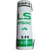 My Brand Maxxistore - Saft Batteria Litio Cnr Li-socl2 Dimensione A Allarme Gps - 3,6 V 3600 mAh - LS17500 - ER17500 Con Lamelle