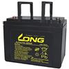 WSB Kung Long KPH75-12NE, batteria al piombo, 12 V, 75 Ah, adatta per sistemi di sicurezza, sistemi di allarme antincendio, impianti ELA, UPS e telecomunicazioni, sistemi di alimentazione di emergenza (75