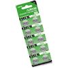 FGDTREE 10 batterie alcaline a bottone LR1130, 1,5 V, ricambio AG10/LR54/189/389 per vari dispositivi elettronici