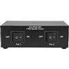 SOLUPEAK Premium 2 Zone Speaker Selector Switch Box, 2 Way Stereo Audio Speaker Switcher Distribution Box for Multi-Channel High Power