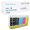 Generico 10 Cartucce - Marca -【Outlet della Stampa】 Compatibili con Epson Stylus Office BX 300 F, Stylus S20, S21, SX100, 105, 110, 115, 200, 205, 210, 215, 218, 400, 400 WiFi, 405, 405 WiFi, 410, 415, 417