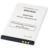 MOVE born to be tech MOVE Batteria SPECIFICA PER BRONDI RAPTOR Li-ion 3.7V 950 mAh Sostiuisce perfettamente: (Model:BRN800-5C) -ATTENZIONE: CONTROLLARE CHE IL CODICE PRODOTTO COINCIDA CON QUELLO DELLA BATTERIA DA SOST