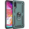 SORAKA Custodia per Samsung Galaxy A70 con anello Custodia Samsung Galaxy A70 Paraurti morbido in TPU Copertura rigida in PC con piastra metallica per il supporto magnetico per auto