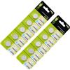 Avejjbaey 10 pezzi / 5 batterie al litio CR1620/CR1632/CR1616 3 V, protezione contro le perdite, design al litio per dispositivi
