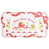 GeekShare Kawaii Tappetino per mouse in gomma antiscivolo, tappetino per mouse da gioco, grande tappetino da scrivania impermeabile per gaming, home office, lavoro, fragole con crema