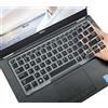 imComor Copertura per tastiera per Dell Latitude E7450 E7470 E5470 E7480 5480 5490 5491 7490, Dell Latitude 3340 E3340, protezione per tastiera ultra sottile, morbida, colore nero (layout americano, con