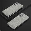 PAIX Custodia Telefono Trasparente Compatibile con Motorola Moto E32 Cover Cornice Elettroplaccata Gradiente Glitter Protettiva Sottile TPU