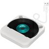 FortunateSweet Lettore CD portatile leggero con porta USB AUX lettore musicale per auto lettore CD esterno per sistema di intrattenimento da viaggio domestico