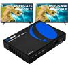 OREI - Splitter HDMI 8K 1 x 2, duplicato/Specchio Qualsiasi segnale HDMI UltraHD supporta fino a 4K @ 120Hz EDID HDCP 2.3 - (BK-102)