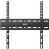 iggual Supporto a parete fisso per TV o monitor - Supporta schermo, TV o monitor da 21 a 75 pollici e peso max. 45 kg. -Distanza da parete 2,7 cm -VESA da 75 x 75 mm a 400 x 400 mm - SPTV11-L