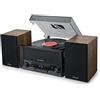 Muse MT-120MB - Muziekcenter met platenspeler, CD, radio, USB en bluetooth (MT-120MB)