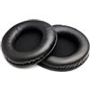 Generic 2 pz cuscinetti auricolari di ricambio per cuffie, coperture in spugna, comodi cuscinetti per orecchie in schiuma morbida nera (70 mm)
