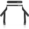 TREONK Moto Supporto Staffa Piastra Navigazione Telefono GPS per Ya&ma&ha Xmax300 XMAX 300 2023 2024(nero)