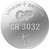 GP CR3032 - Set da 1 Pila | GP Lithium | Batteria al Litio a bottone CR 3032 da 3V - Lunga Durata