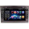 Erisin 8-Core Android 14 Bluetooth 5.0 DVD Autoradio per Opel Astra H Antara Corsa C/D Vivaro Zafira Vectra Meriva Signum Combo 7 Supporta GPS Navigatore CarPlay Android Auto DAB+ 4GB RAM+64GB ROM