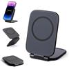 Heyhaho Ultra-Thin 270° Foldable Magnetic Car Phone Mount, Ultra-Slim Shockproof Magnetic Phone Holder, Adjustable Super-Thin Phone Holder for Cars, Gym, Desk