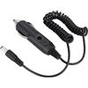 Jerys Caricabatteria per Auto per Baofeng, Prestazioni Stabili DC 12~24 V di Ricarica del Cavo della Batteria Bassa Dissipazione del Calore per UV-5RE per UV-5r per UV-82
