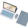 TSATAULE Custodia con Tastiera per Honor Pad X9a/X9 PRO da 11,5 Pollici 2025, Retroilluminazione A 7 Colori, Tastiera Wireless Rimovibile con Cover Protettiva, Mouse Bluetooth per Tablet,Blu
